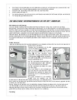 Preview for 14 page of BORETTI BVW-652 Operating Instruction