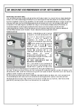 Preview for 12 page of BORETTI BVW-683 Operating Instructions Manual