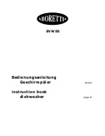 BORETTI BVW88 Instruction Book preview