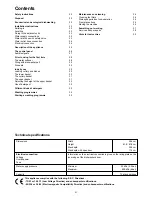 Preview for 2 page of BORETTI BVW88 Instruction Book