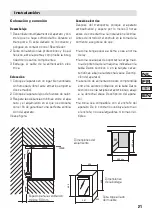 Предварительный просмотр 21 страницы BORETTI BWK-45 IX Operating Instructions Manual