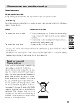 Preview for 33 page of BORETTI BWK-45 IX Operating Instructions Manual