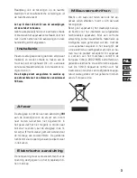 Preview for 3 page of BORETTI CAMPANIA Operating Instructions Manual