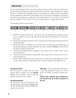 Preview for 4 page of BORETTI CAMPANIA Operating Instructions Manual