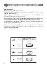 Preview for 12 page of BORETTI CFBG901 Series Instruction On Mounting And Use Manual