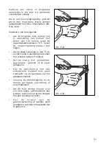 Предварительный просмотр 51 страницы BORETTI CFBG901 Series Instruction On Mounting And Use Manual