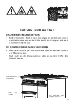 Предварительный просмотр 69 страницы BORETTI CFBG901 Series Instruction On Mounting And Use Manual