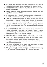 Preview for 185 page of BORETTI CFBG901 Series Instruction On Mounting And Use Manual