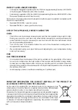 Preview for 186 page of BORETTI CFBG901 Series Instruction On Mounting And Use Manual