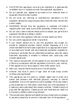 Preview for 177 page of BORETTI CFBG902AN Instruction On Mounting And Use Manual