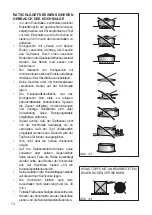 Preview for 74 page of BORETTI CFBI902AN Instruction On Mounting And Use Manual