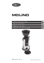 BORETTI MOLINO Operating Instructions Manual preview