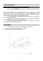 Preview for 12 page of BORETTI MVK61IX Operating & Maintenance Manual