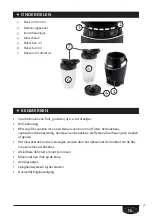 Preview for 7 page of BORETTI Nutri Frulli B210 Instruction Booklet