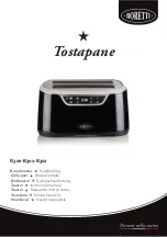 BORETTI Tostapane B300 Instruction Manual preview