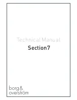 Предварительный просмотр 47 страницы Borg & Overstrom 628 Installation & Operation Manual