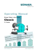 Borger Classic FL 1036 Operating Manual предпросмотр