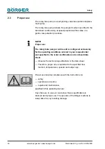 Предварительный просмотр 16 страницы Borger Classic FL 1036 Operating Manual