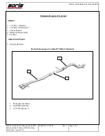 Preview for 2 page of BORLA 140317 Installation Instructions