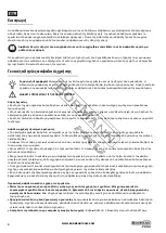 Предварительный просмотр 6 страницы BorMann 024071 Operating Manual