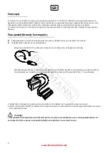 Предварительный просмотр 2 страницы BorMann 024088 Owner'S Manual