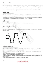 Предварительный просмотр 7 страницы BorMann 024088 Owner'S Manual