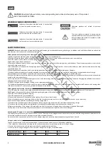 Preview for 2 page of BorMann 037279 Operating Instructions Manual