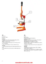 Preview for 2 page of BorMann BFJ2000 Owner'S Manual