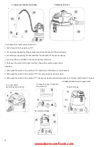 Предварительный просмотр 8 страницы BorMann BVC3400 Owner'S Manual