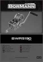 BorMann BWR5190 User Manual preview