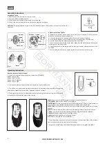 Preview for 3 page of BorMann Elite BFN4010 Instruction Manual