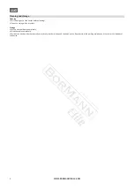 Предварительный просмотр 4 страницы BorMann Elite BVC3100 User Manual