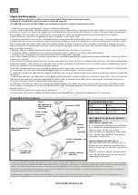 Предварительный просмотр 4 страницы BorMann Elite BVC3200 Instruction Manual