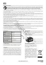 Предварительный просмотр 3 страницы BorMann PRO BBP2011 User Manual