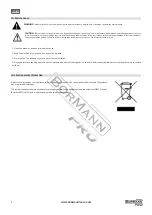 Preview for 7 page of BorMann Pro BBS1560 User Manual