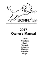 Предварительный просмотр 1 страницы Born Free Freedom 2017 Owner'S Manual