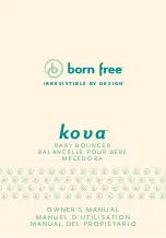 Born Free kova Owner'S Manual preview