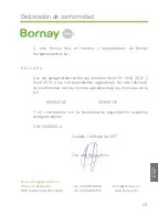 Предварительный просмотр 23 страницы Bornay Wind 25.3+ Manual