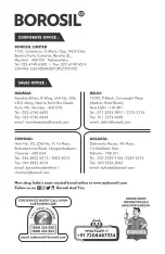 Preview for 8 page of BOROSIL BKE18LCT25 User Manual