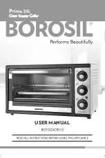 Предварительный просмотр 1 страницы BOROSIL BOTG25CRS12 User Manual