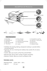 Предварительный просмотр 5 страницы BOROSIL BOTG25CRS12 User Manual