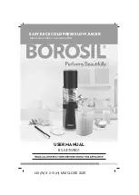 BOROSIL BSJU13WB01 User Manual preview