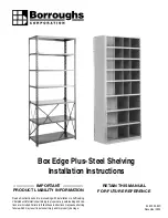 Предварительный просмотр 1 страницы Borroughs Box Edge Plus Installation Instructions Manual