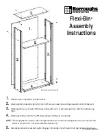 Borroughs Flexi-Bin Assembly Instructions preview