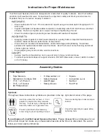 Preview for 4 page of Borrowed Spaces CHARLESTON PERGOLA YM11762 Installation And Operating Instructions Manual