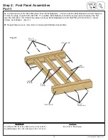 Preview for 12 page of Borrowed Spaces CHARLESTON PERGOLA YM11762 Installation And Operating Instructions Manual