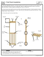 Preview for 13 page of Borrowed Spaces CHARLESTON PERGOLA YM11762 Installation And Operating Instructions Manual