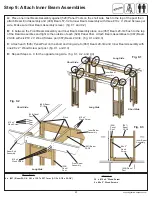 Preview for 23 page of Borrowed Spaces CHARLESTON PERGOLA YM11762 Installation And Operating Instructions Manual