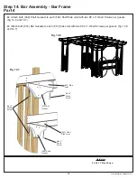 Preview for 38 page of Borrowed Spaces CHARLESTON PERGOLA YM11762 Installation And Operating Instructions Manual