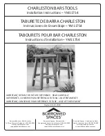 Borrowed Spaces CHARLESTON YM11754 Installation Instructions Manual preview